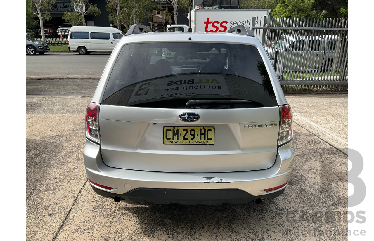 10/2008 Subaru Forester XS Premium MY09 4d Wagon Spark Silver Metallic 2.5L
