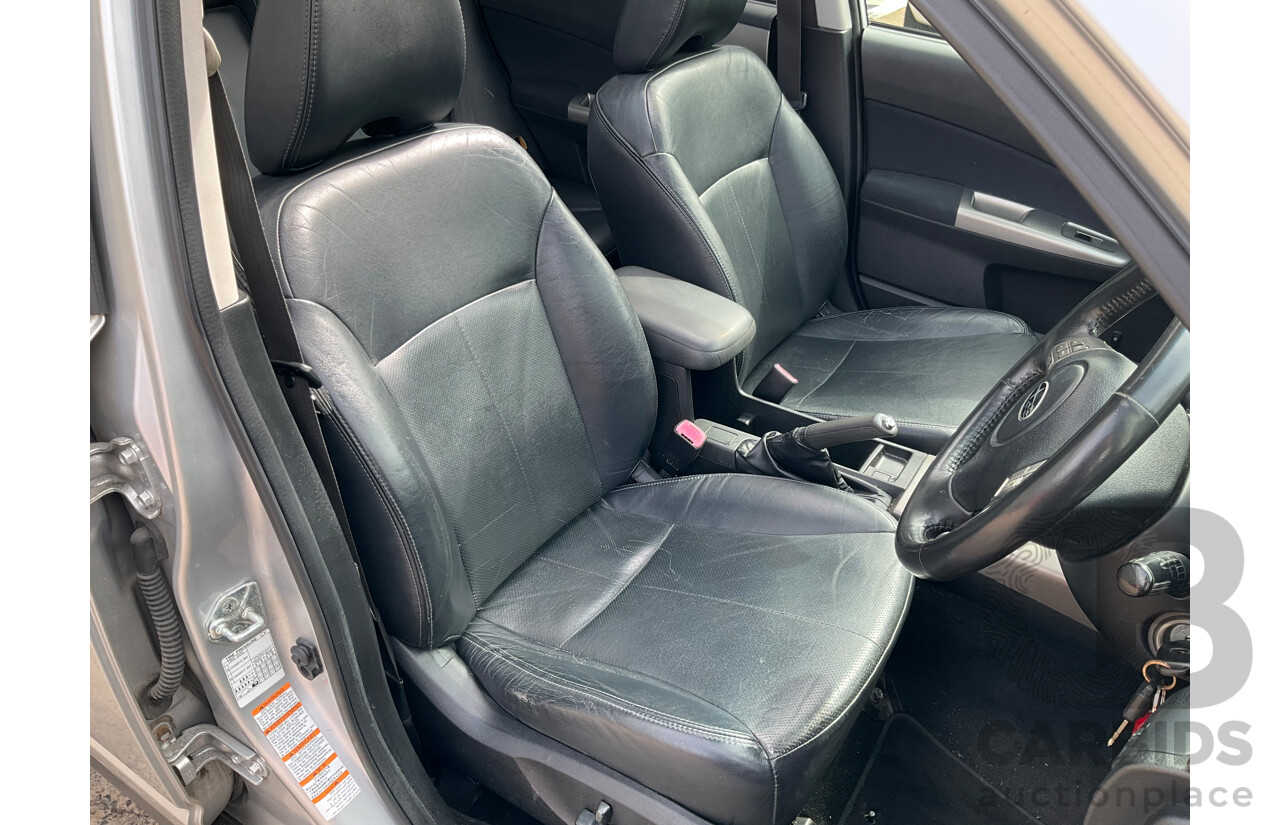 10/2008 Subaru Forester XS Premium MY09 4d Wagon Spark Silver Metallic 2.5L