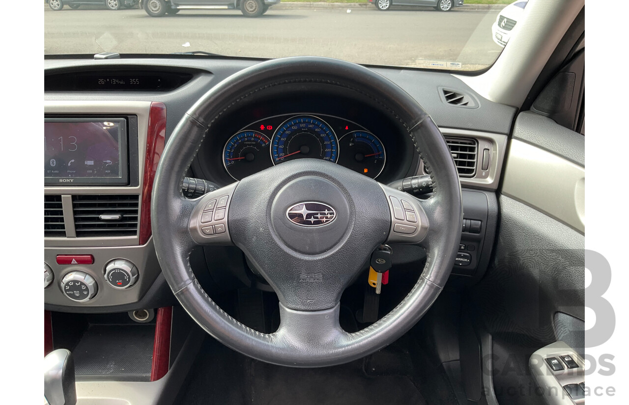 10/2008 Subaru Forester XS Premium MY09 4d Wagon Spark Silver Metallic 2.5L