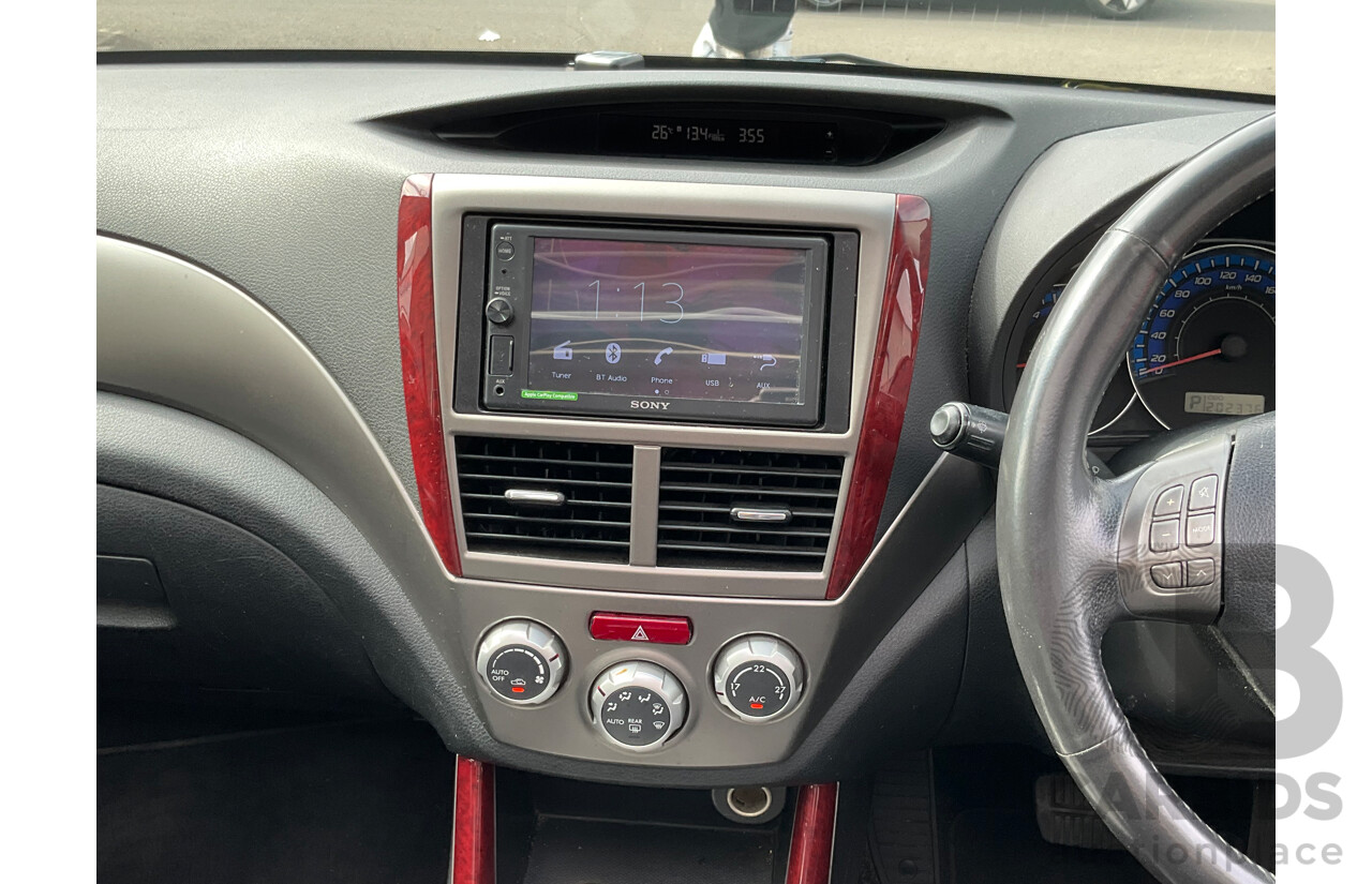 10/2008 Subaru Forester XS Premium MY09 4d Wagon Spark Silver Metallic 2.5L