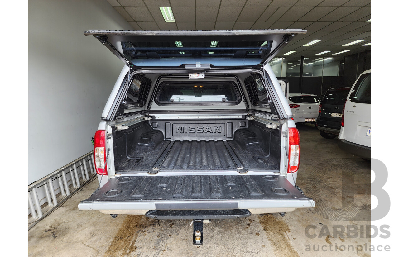 1/2014 Nissan Navara ST-X 550 (4x4) D40 Dual Cab Utility Silver 3.0L