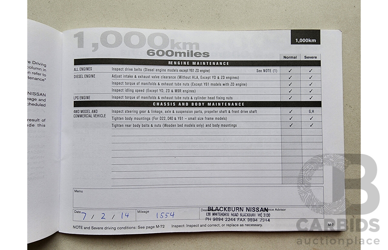 1/2014 Nissan Navara ST-X 550 (4x4) D40 Dual Cab Utility Silver 3.0L