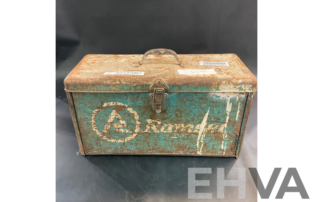 Vintage RAMSET JOBMASTER 122MD with Tool Box and Accessories