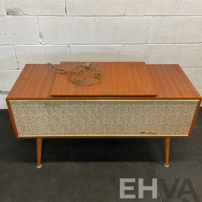 Vintage AWA Radiola Radiogram, Australian Made Audio Cabinet - Radio and a Record Palyer