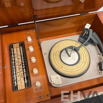 Vintage AWA Radiola Radiogram, Australian Made Audio Cabinet - Radio and a Record Palyer