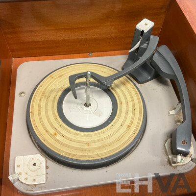 Vintage AWA Radiola Radiogram, Australian Made Audio Cabinet - Radio and a Record Palyer