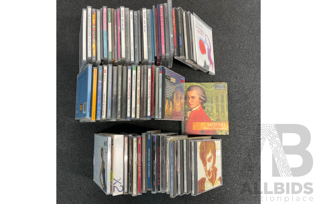 Collection of Assorted Music CD's