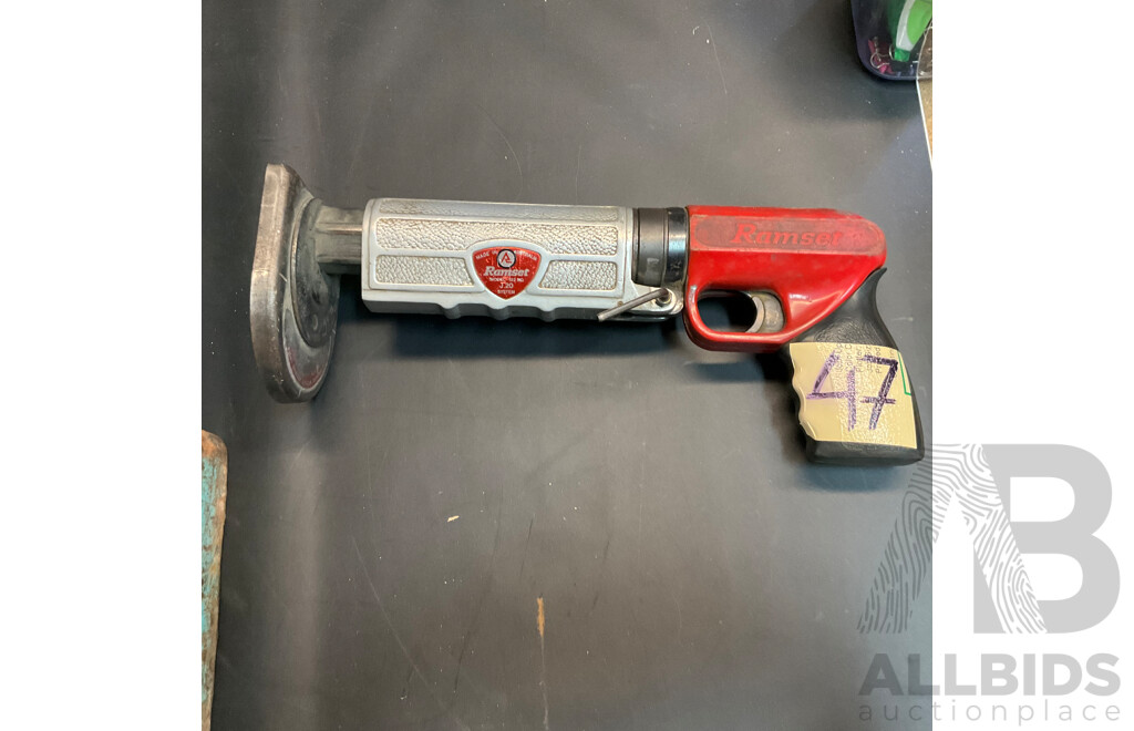 Vintage RAMSET JOBMASTER 122MD with Tool Box and Accessories