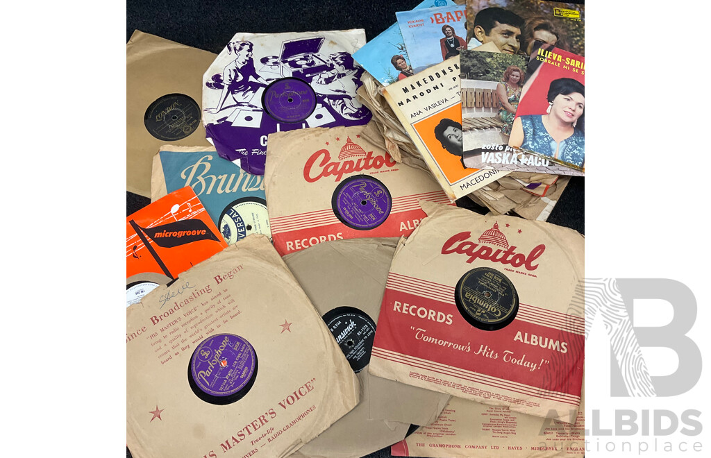 Collection of Vintage Vinyl LP Records