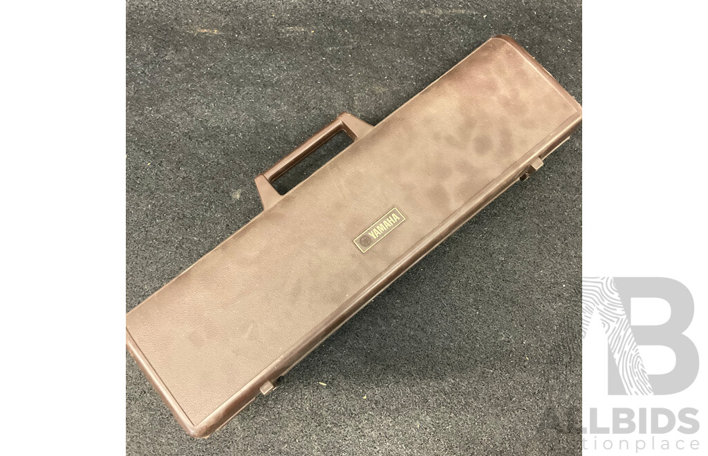 YAMAHA PortaSound PS-3 Electroinic Keyboard  in Original Brown Hard Carrying Case