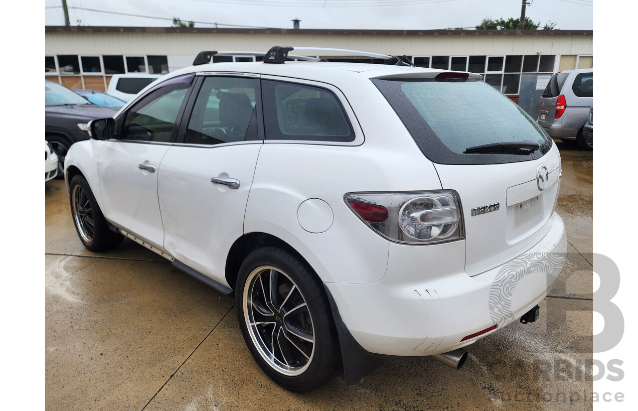 10/2008 Mazda Cx-7 Luxury (4x4) ER 4d Wagon White 2.3L