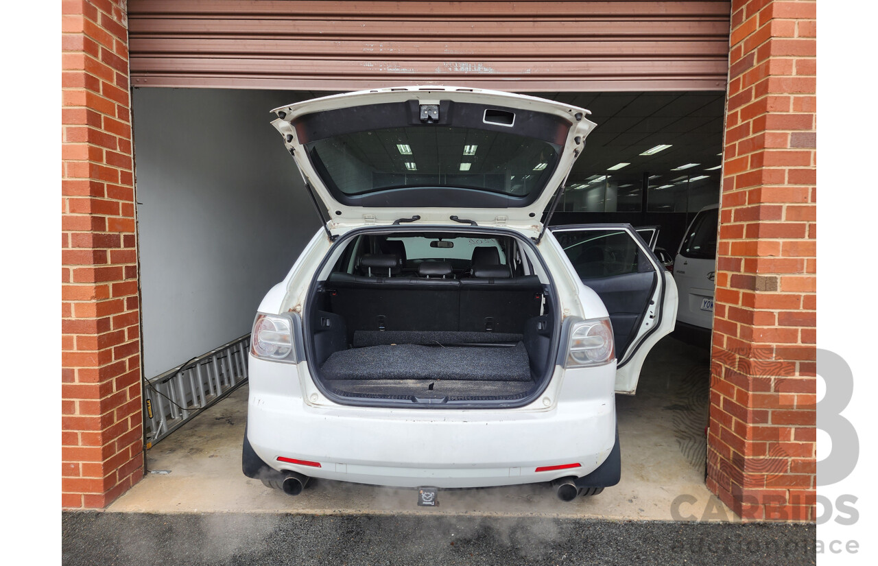 10/2008 Mazda Cx-7 Luxury (4x4) ER 4d Wagon White 2.3L