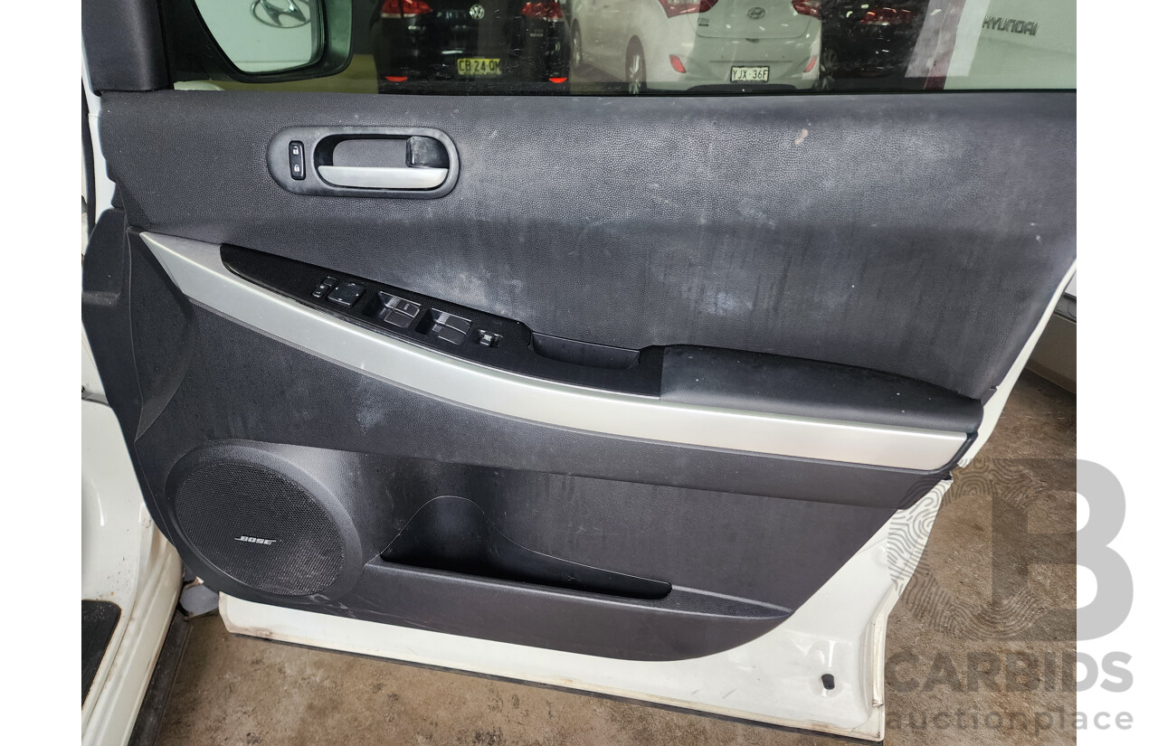 10/2008 Mazda Cx-7 Luxury (4x4) ER 4d Wagon White 2.3L