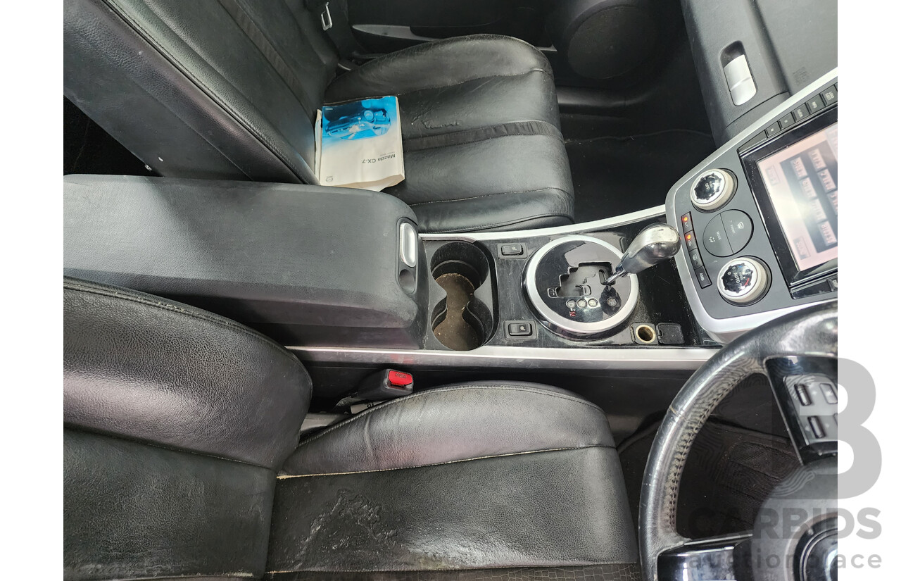 10/2008 Mazda Cx-7 Luxury (4x4) ER 4d Wagon White 2.3L