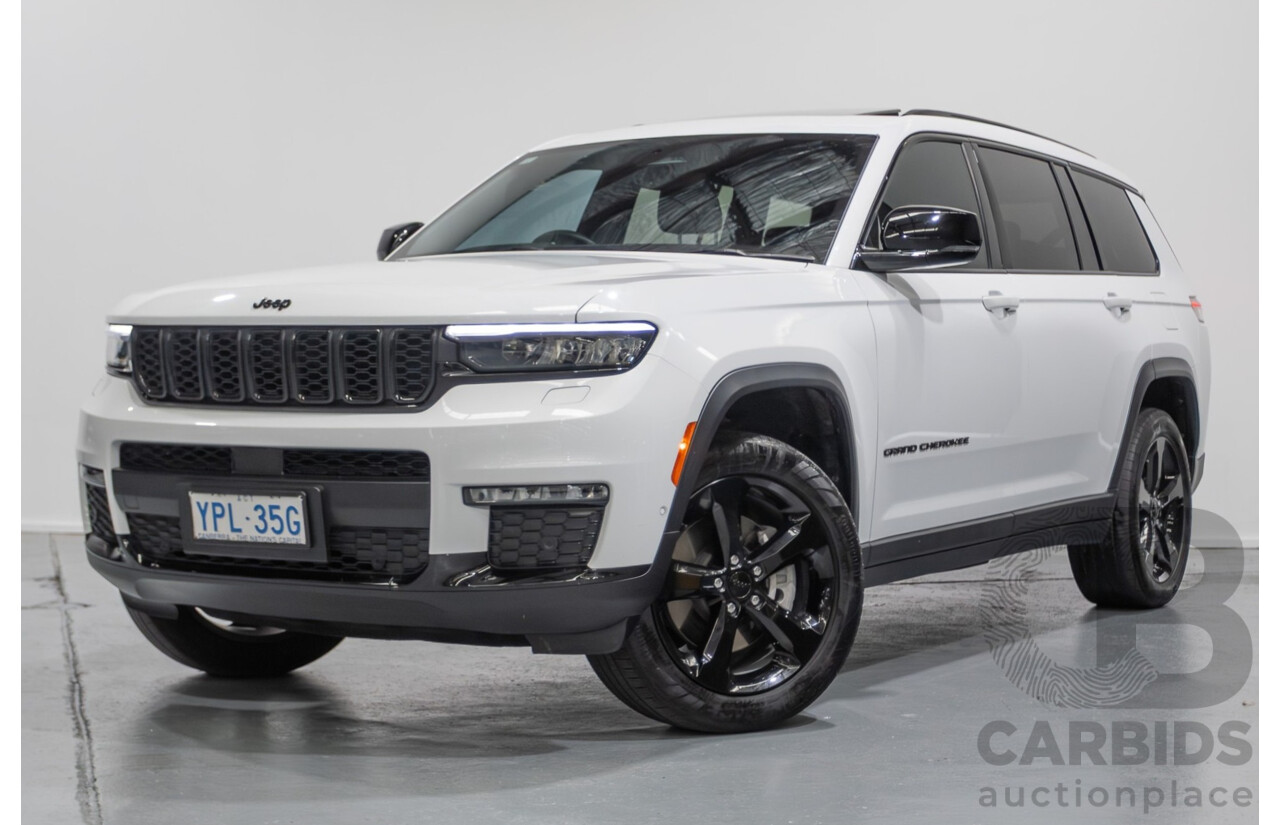 7/2022 Jeep Grand Cherokee L Night Eagle (4x4) WL MY22 4D Wagon Bright White 3.6L V6 - 7 Seater