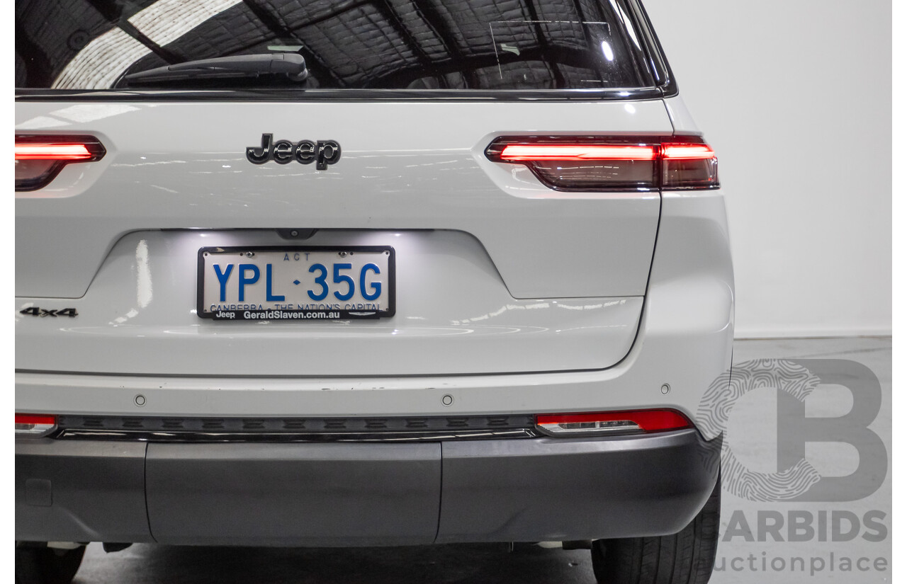 7/2022 Jeep Grand Cherokee L Night Eagle (4x4) WL MY22 4D Wagon Bright White 3.6L V6 - 7 Seater