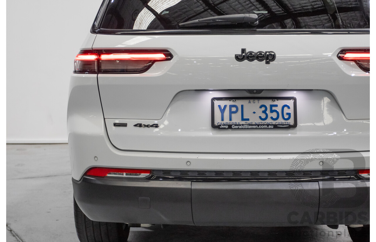 7/2022 Jeep Grand Cherokee L Night Eagle (4x4) WL MY22 4D Wagon Bright White 3.6L V6 - 7 Seater