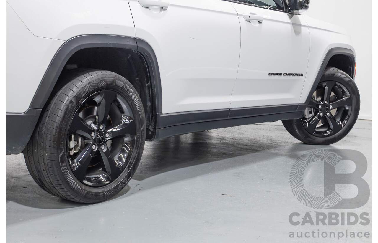 7/2022 Jeep Grand Cherokee L Night Eagle (4x4) WL MY22 4D Wagon Bright White 3.6L V6 - 7 Seater