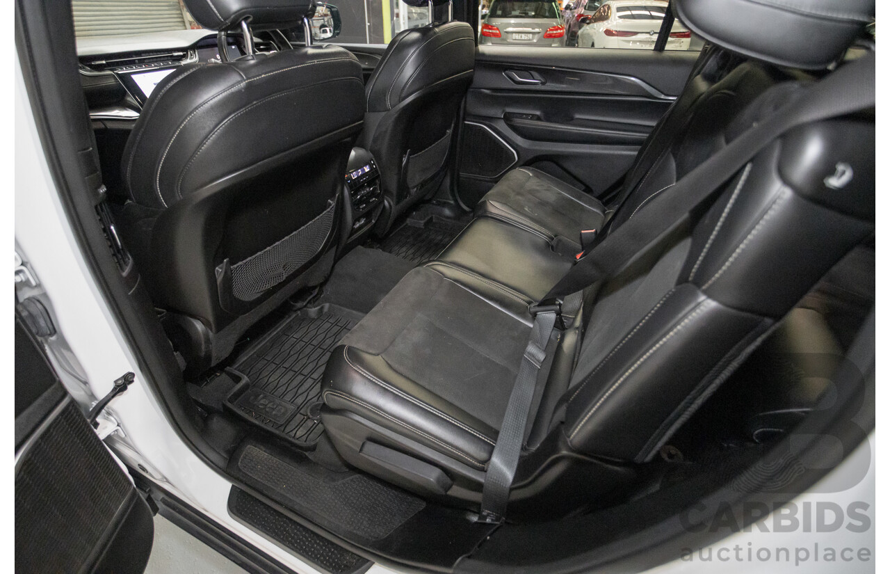 7/2022 Jeep Grand Cherokee L Night Eagle (4x4) WL MY22 4D Wagon Bright White 3.6L V6 - 7 Seater