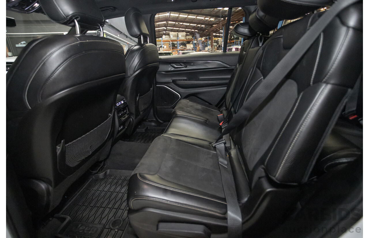 7/2022 Jeep Grand Cherokee L Night Eagle (4x4) WL MY22 4D Wagon Bright White 3.6L V6 - 7 Seater