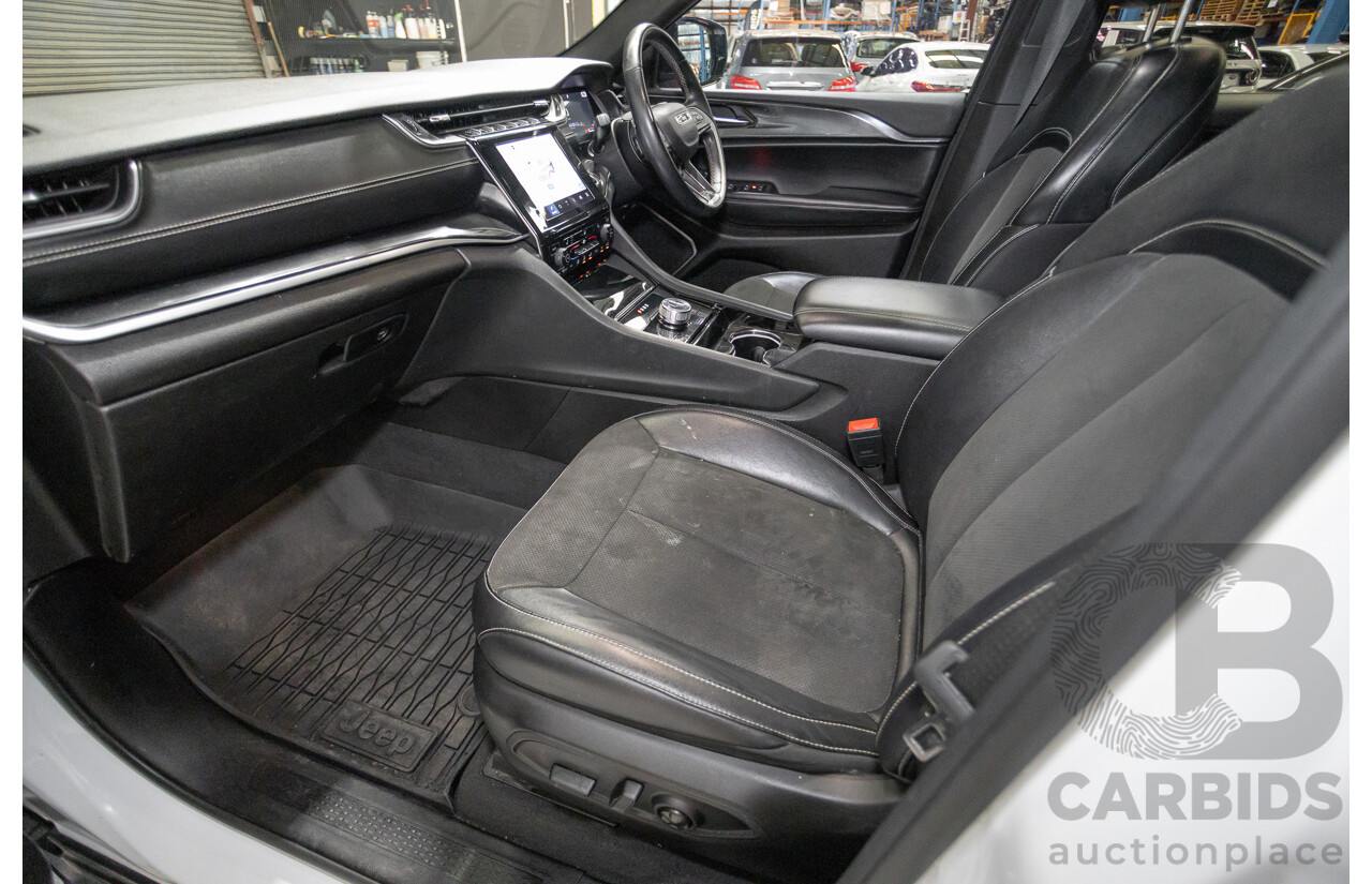 7/2022 Jeep Grand Cherokee L Night Eagle (4x4) WL MY22 4D Wagon Bright White 3.6L V6 - 7 Seater