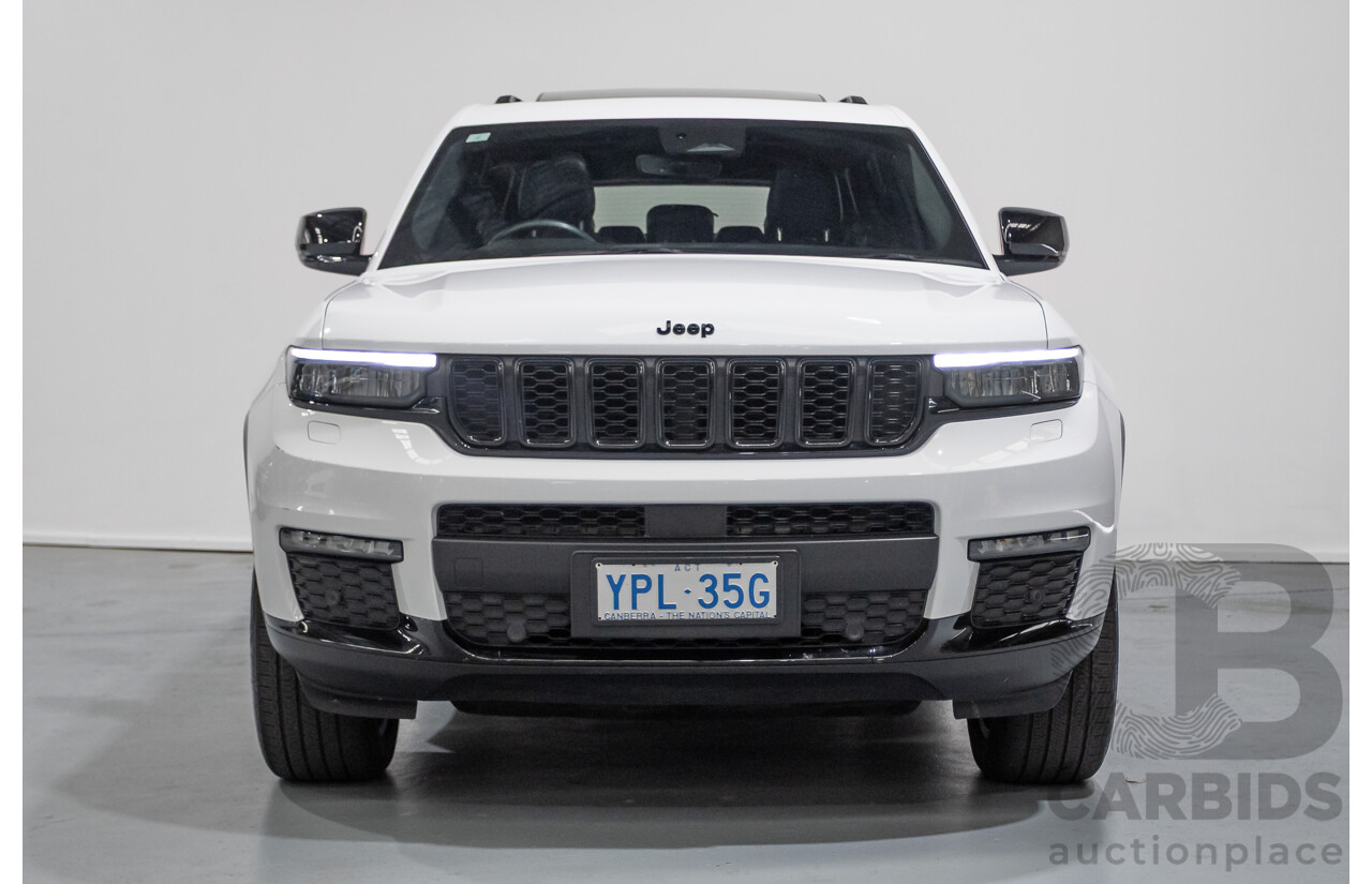 7/2022 Jeep Grand Cherokee L Night Eagle (4x4) WL MY22 4D Wagon Bright White 3.6L V6 - 7 Seater