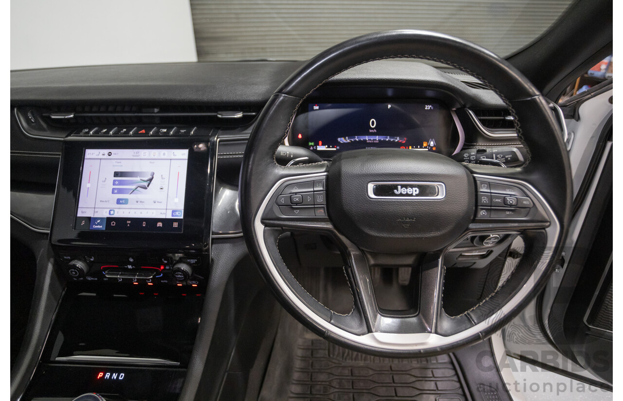 7/2022 Jeep Grand Cherokee L Night Eagle (4x4) WL MY22 4D Wagon Bright White 3.6L V6 - 7 Seater