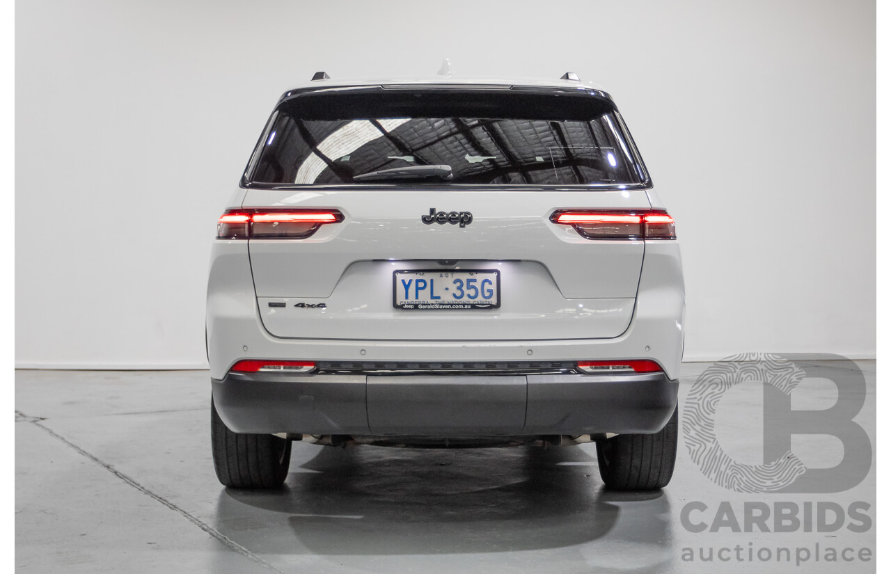 7/2022 Jeep Grand Cherokee L Night Eagle (4x4) WL MY22 4D Wagon Bright White 3.6L V6 - 7 Seater