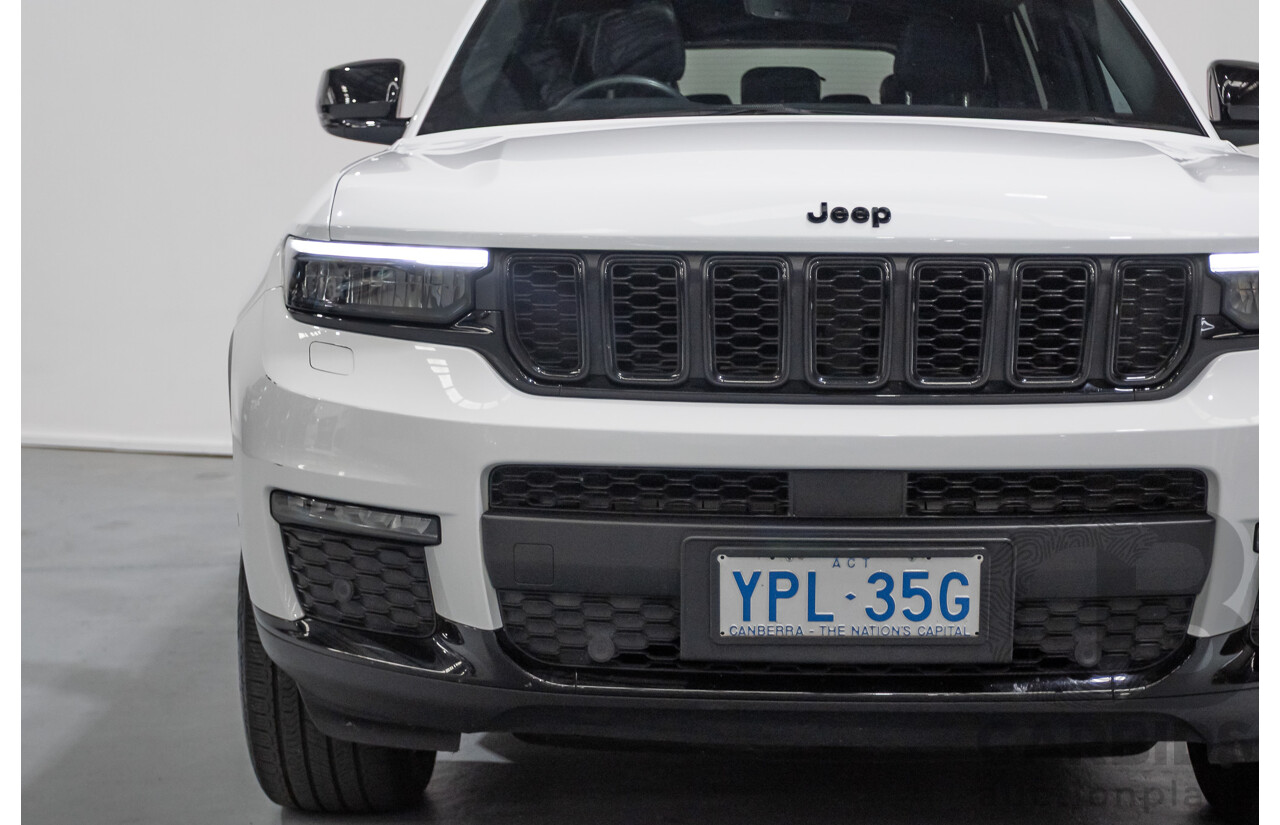 7/2022 Jeep Grand Cherokee L Night Eagle (4x4) WL MY22 4D Wagon Bright White 3.6L V6 - 7 Seater