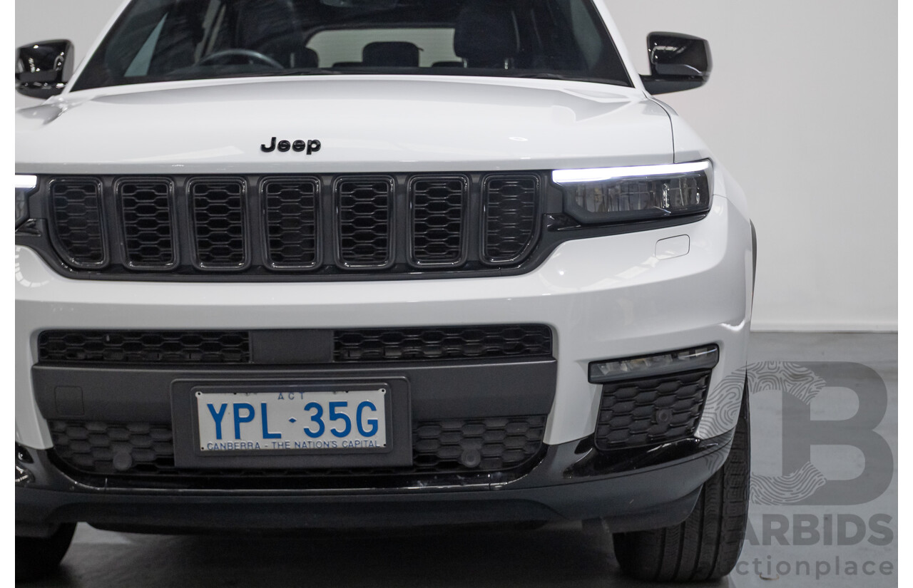 7/2022 Jeep Grand Cherokee L Night Eagle (4x4) WL MY22 4D Wagon Bright White 3.6L V6 - 7 Seater