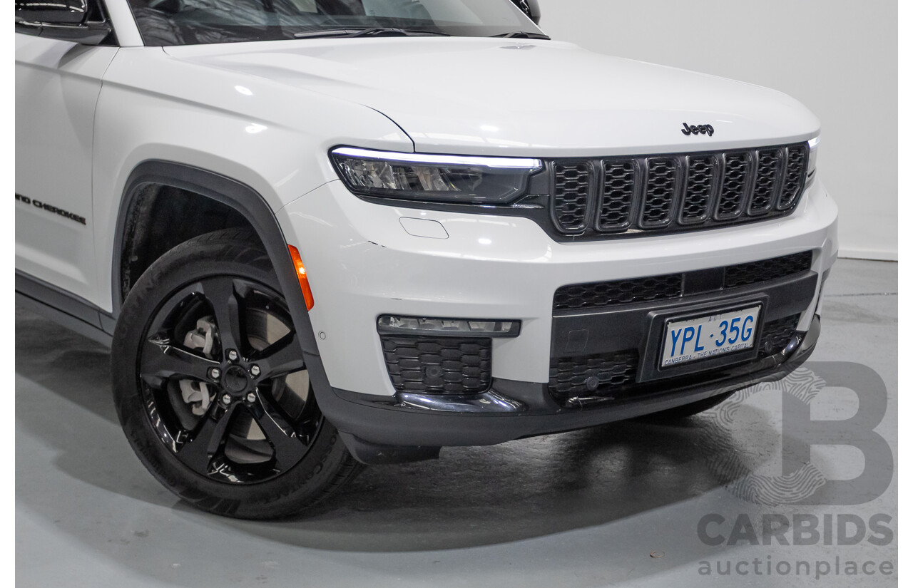 7/2022 Jeep Grand Cherokee L Night Eagle (4x4) WL MY22 4D Wagon Bright White 3.6L V6 - 7 Seater