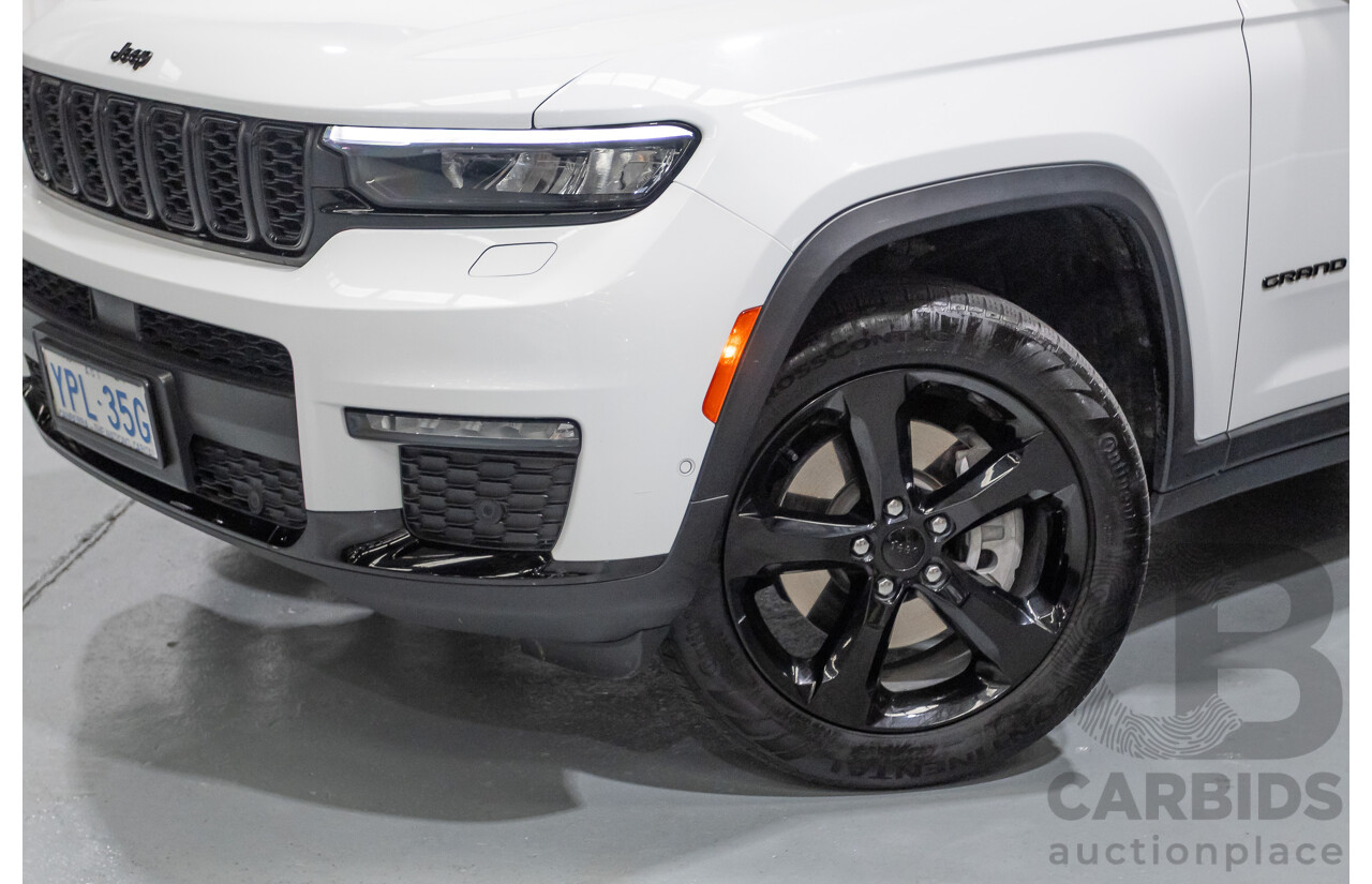 7/2022 Jeep Grand Cherokee L Night Eagle (4x4) WL MY22 4D Wagon Bright White 3.6L V6 - 7 Seater