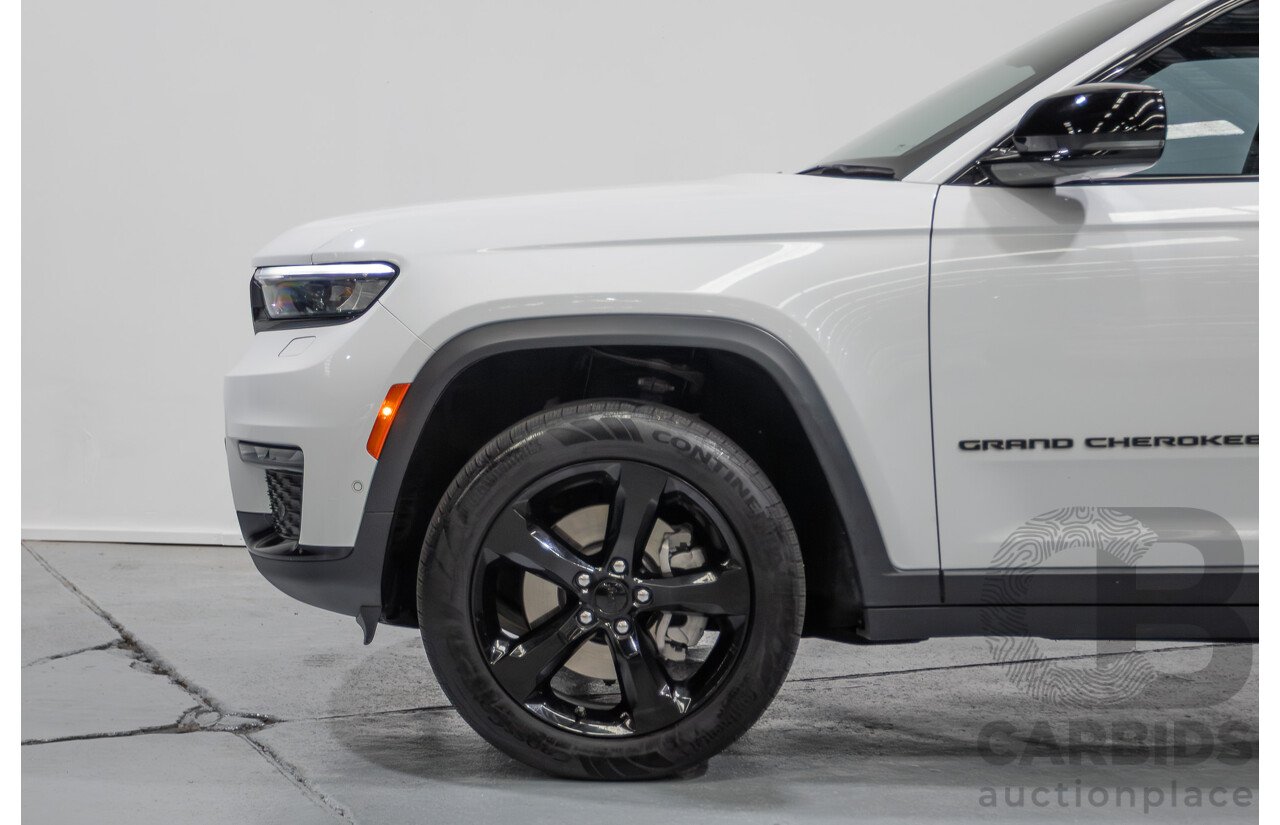 7/2022 Jeep Grand Cherokee L Night Eagle (4x4) WL MY22 4D Wagon Bright White 3.6L V6 - 7 Seater