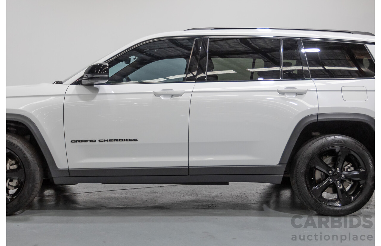 7/2022 Jeep Grand Cherokee L Night Eagle (4x4) WL MY22 4D Wagon Bright White 3.6L V6 - 7 Seater