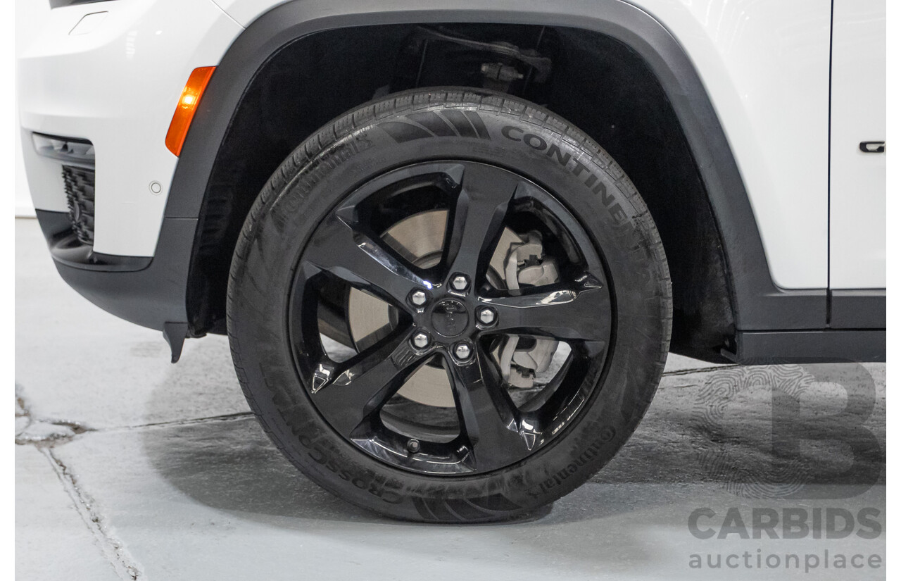 7/2022 Jeep Grand Cherokee L Night Eagle (4x4) WL MY22 4D Wagon Bright White 3.6L V6 - 7 Seater