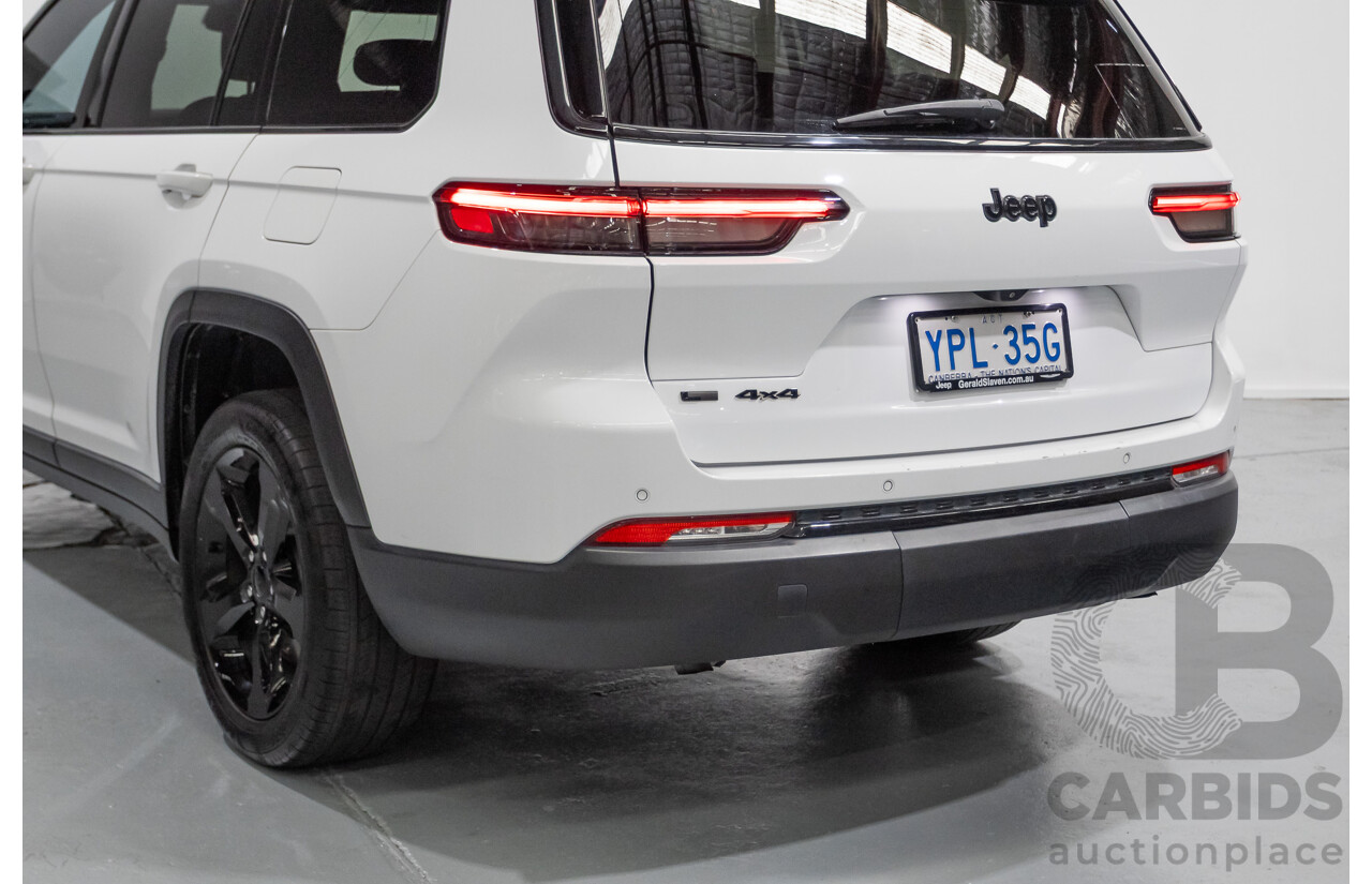 7/2022 Jeep Grand Cherokee L Night Eagle (4x4) WL MY22 4D Wagon Bright White 3.6L V6 - 7 Seater
