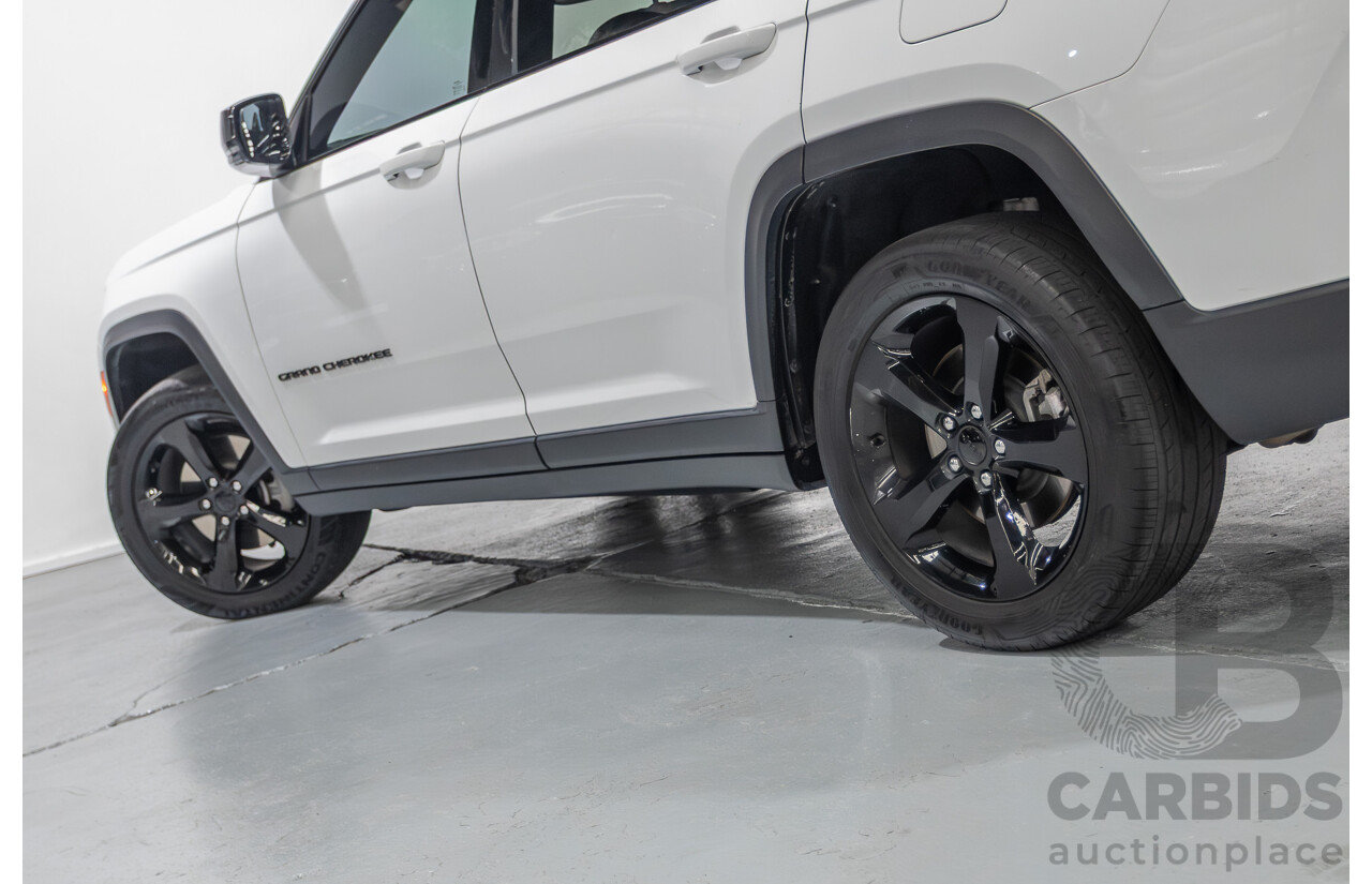 7/2022 Jeep Grand Cherokee L Night Eagle (4x4) WL MY22 4D Wagon Bright White 3.6L V6 - 7 Seater