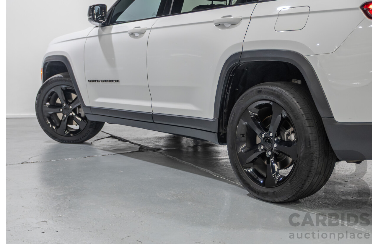 7/2022 Jeep Grand Cherokee L Night Eagle (4x4) WL MY22 4D Wagon Bright White 3.6L V6 - 7 Seater