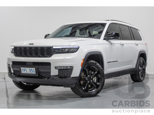 7/2022 Jeep Grand Cherokee L Night Eagle (4x4) WL MY22 4D Wagon Bright White 3.6L V6 - 7 Seater