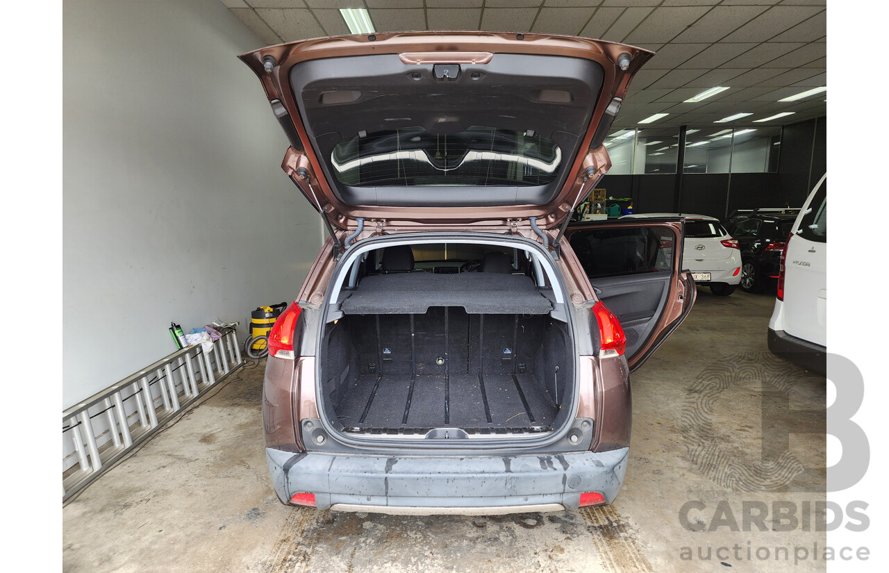 1/2015 Peugeot 2008 Allure  4d Wagon Brown 1.6L