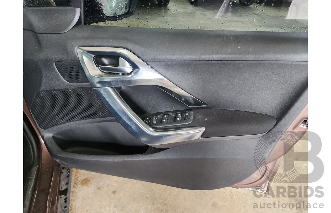 1/2015 Peugeot 2008 Allure  4d Wagon Brown 1.6L