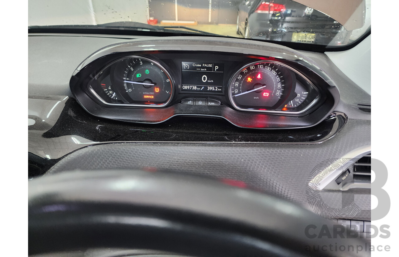 1/2015 Peugeot 2008 Allure  4d Wagon Brown 1.6L