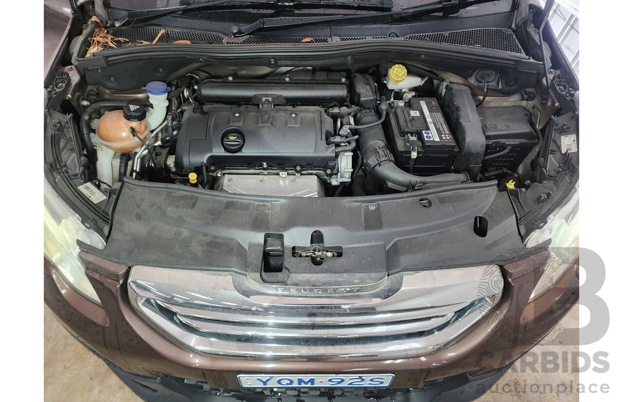 1/2015 Peugeot 2008 Allure  4d Wagon Brown 1.6L