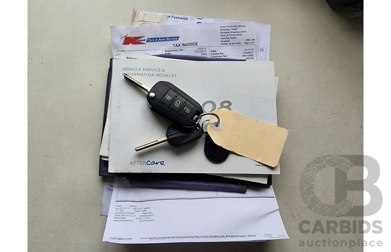 1/2015 Peugeot 2008 Allure  4d Wagon Brown 1.6L