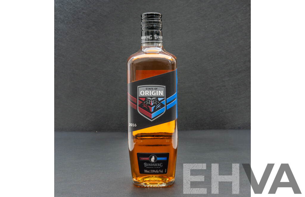 2016 State of ORIGIN - Limited Edition -   BUNDABERG Rum