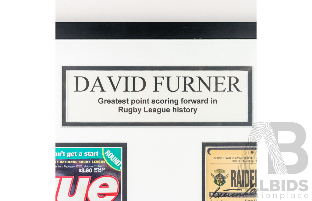 David Furner Framed Collage