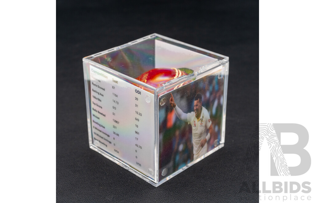 Peter Siddle Signed Cricket Ball