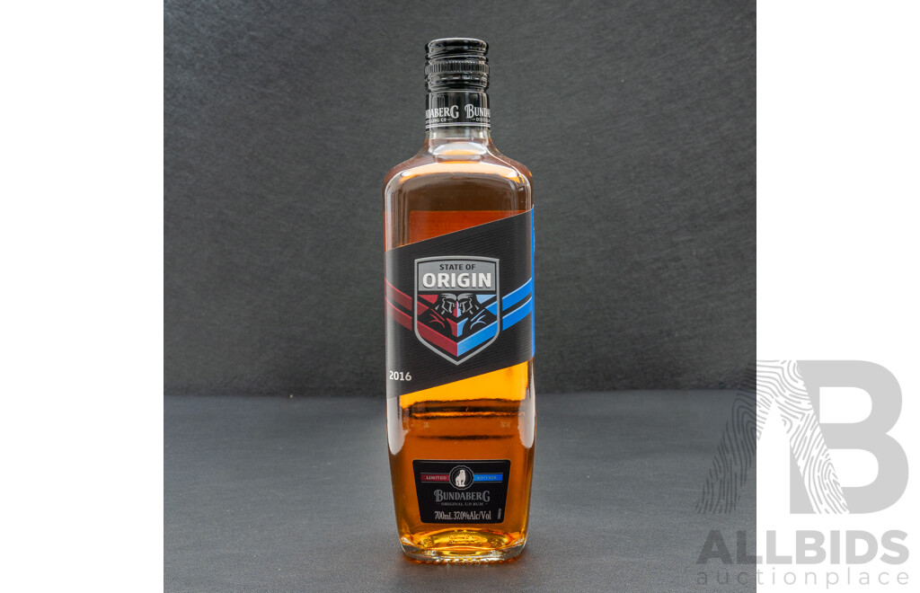 2016 State of ORIGIN - Limited Edition -   BUNDABERG Rum