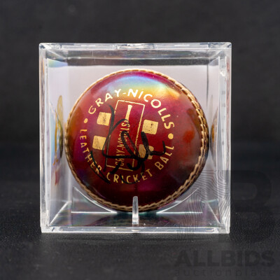 Peter Siddle Signed Cricket Ball