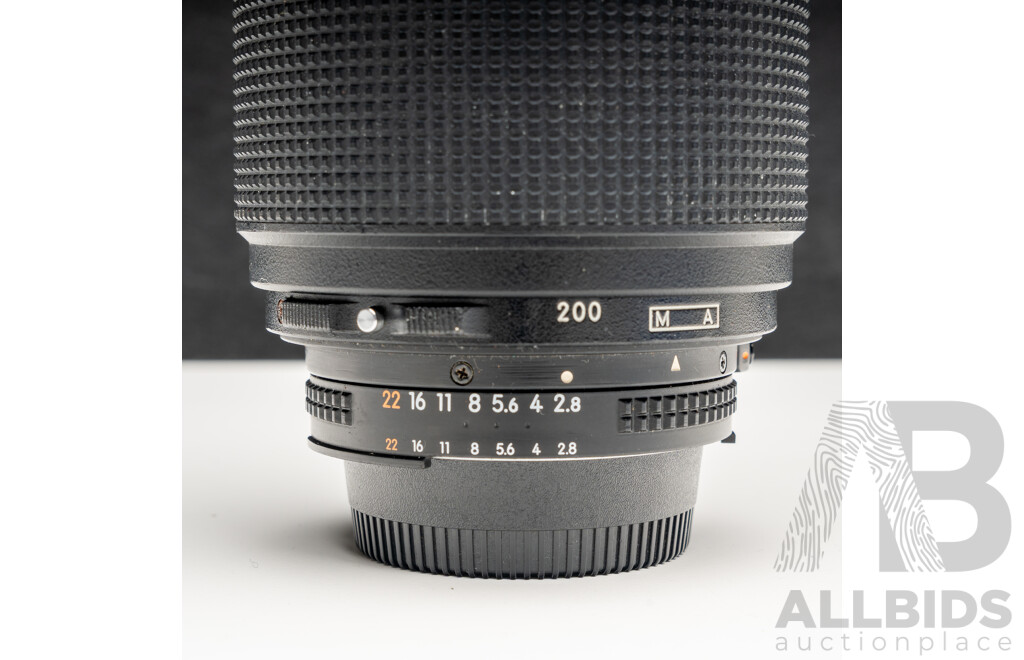 Nikon AF Nikkor 80-200mm F/2.8D ED Lens Nikon